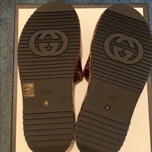 Gucci platform sandals - Picture 3 of 6